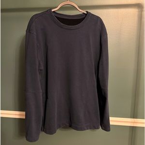 Lululemon men’s sweatshirt sweater size XL navy blue